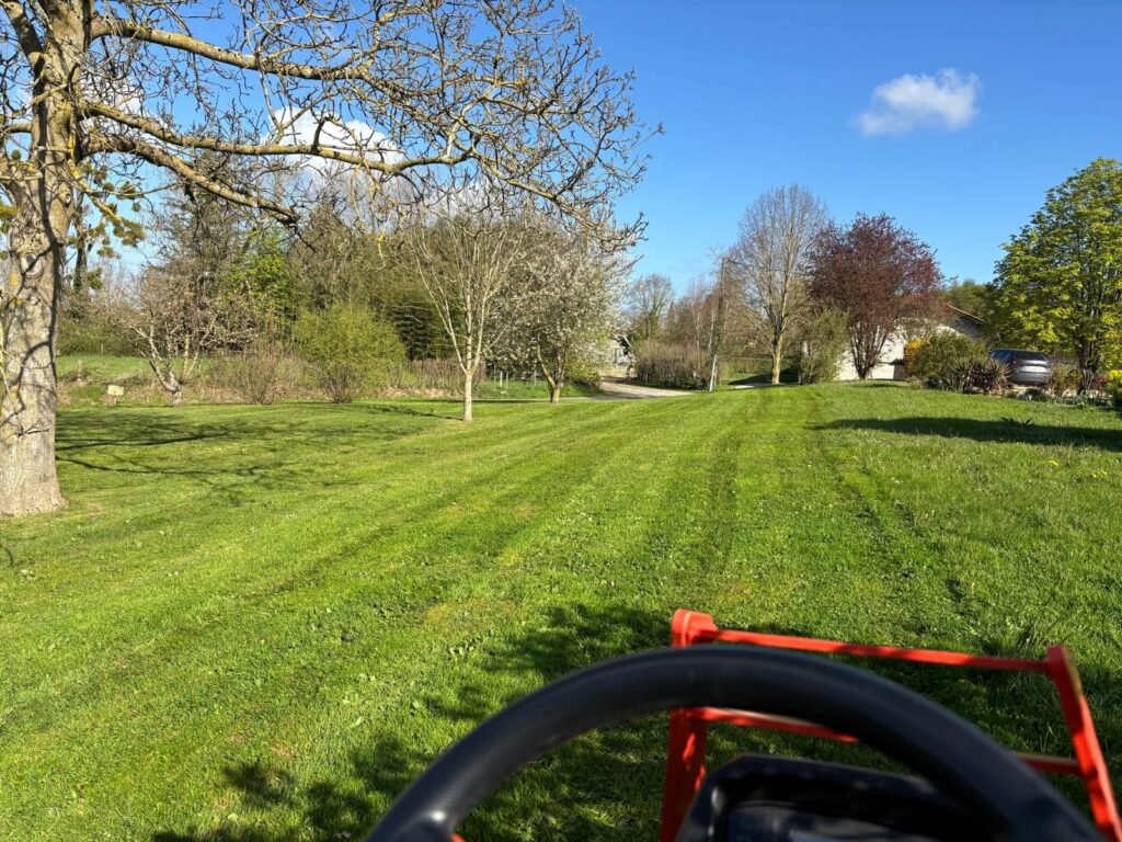 Entretien d’espaces verts à Saint-Bénigne – LA M’AIN VERTE